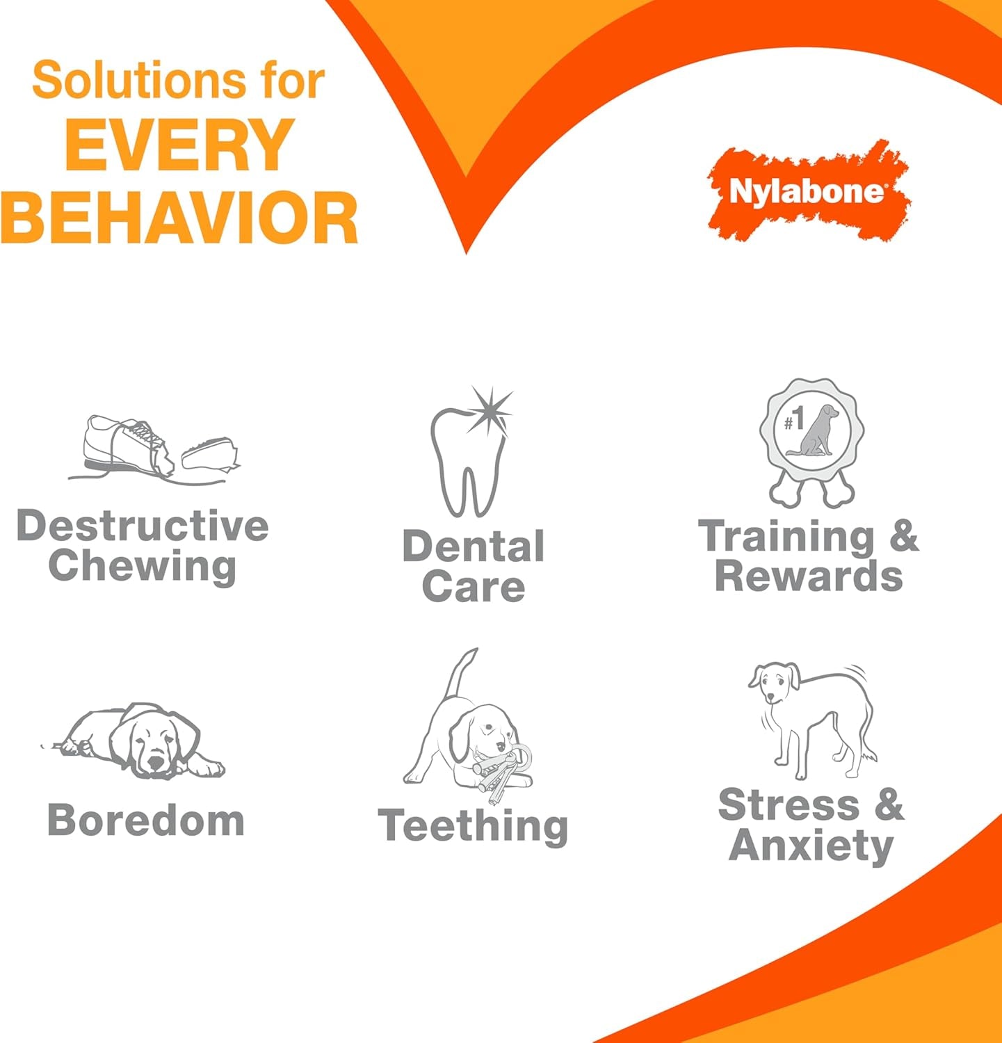 Double Action Bacon Flavor Bone Chew Toy for Aggressive Chewers, X-Large (50+ lbs)