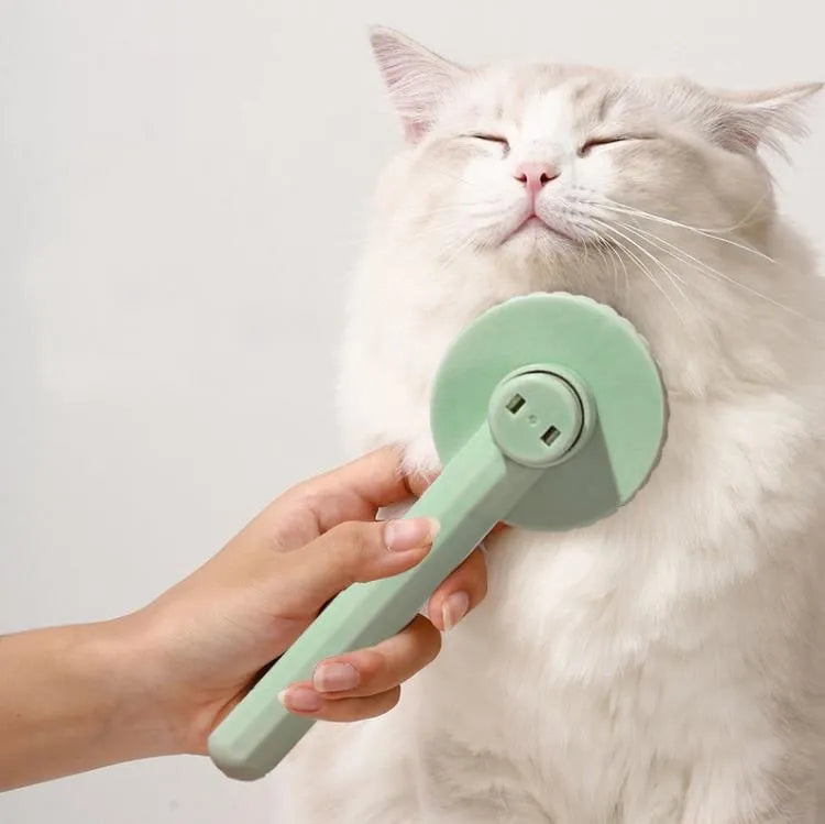 Modern Self-Cleaning Slicker Brush for Cats & Dogs