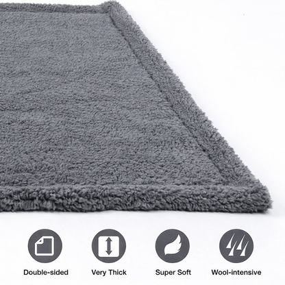 Plush Pet Blanket & Mat for Dogs and Cats