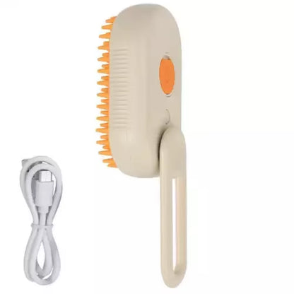 Pet Grooming Tool: Cat and Dog Cleaning Massage Spray Comb with Undercoat Hair Removal Slicker Brush