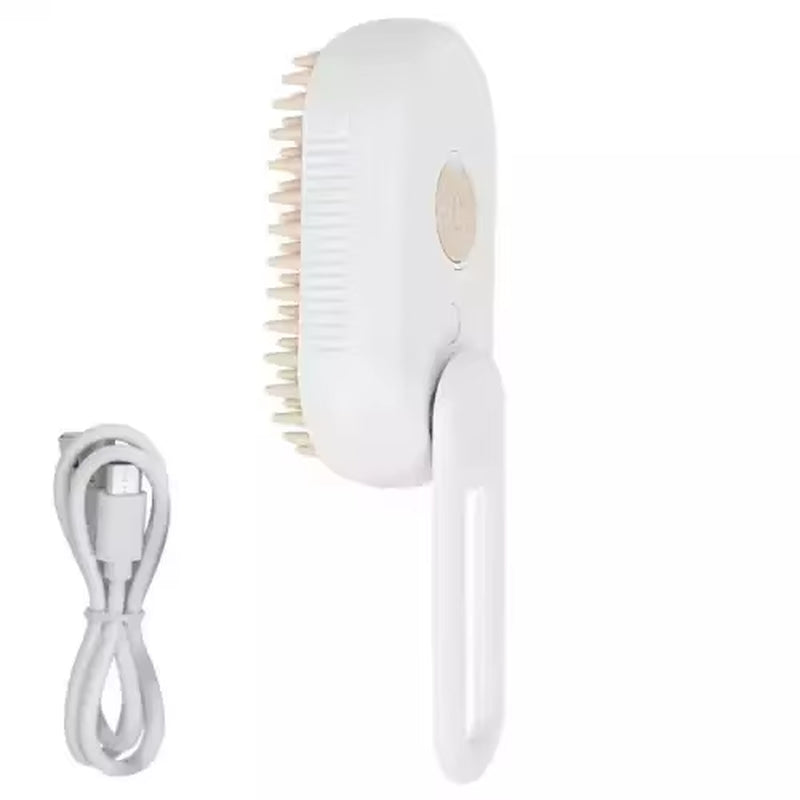 Pet Grooming Tool: Cat and Dog Cleaning Massage Spray Comb with Undercoat Hair Removal Slicker Brush